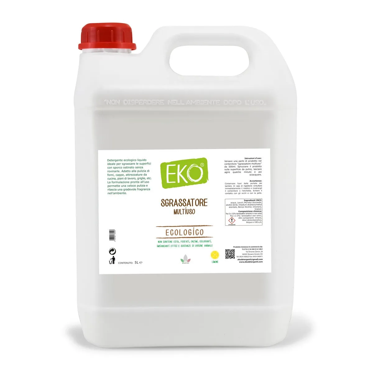 Tuto Chimica Eko sgrassatore multiuso 500 ml senza profumo