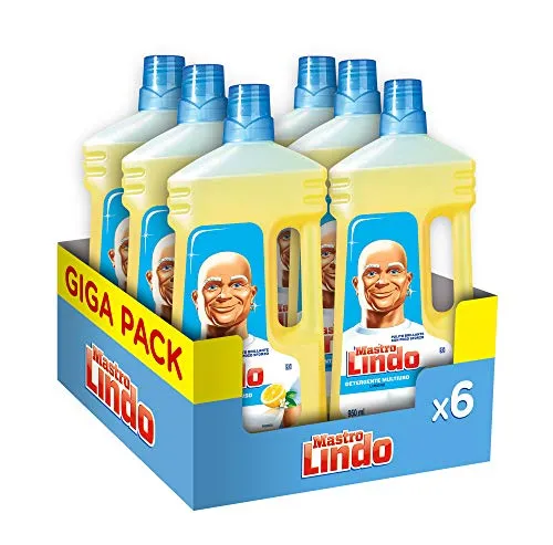 Mastro Lindo Limone detersivo pavimenti 6x950 ml multisuperficie