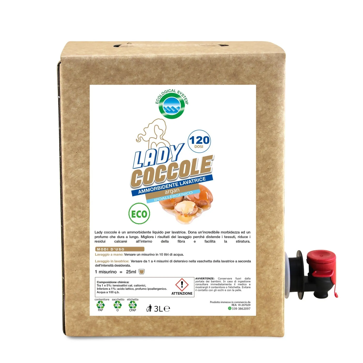 Tuto Chimica Lady Coccole ammorbidente lavanda 1 L