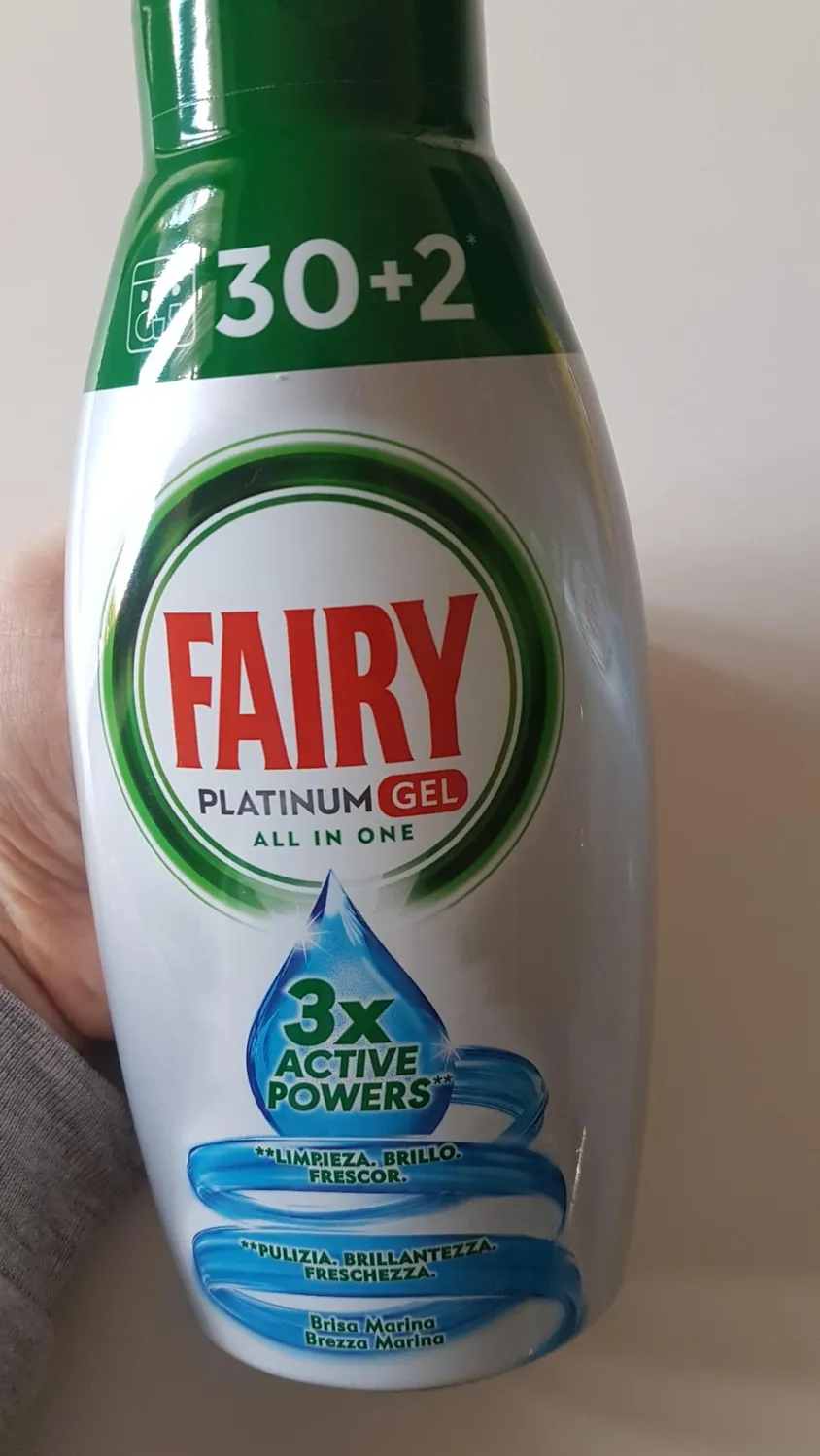 Fairy Platinum Gel lavastoviglie 128 lavaggi limone