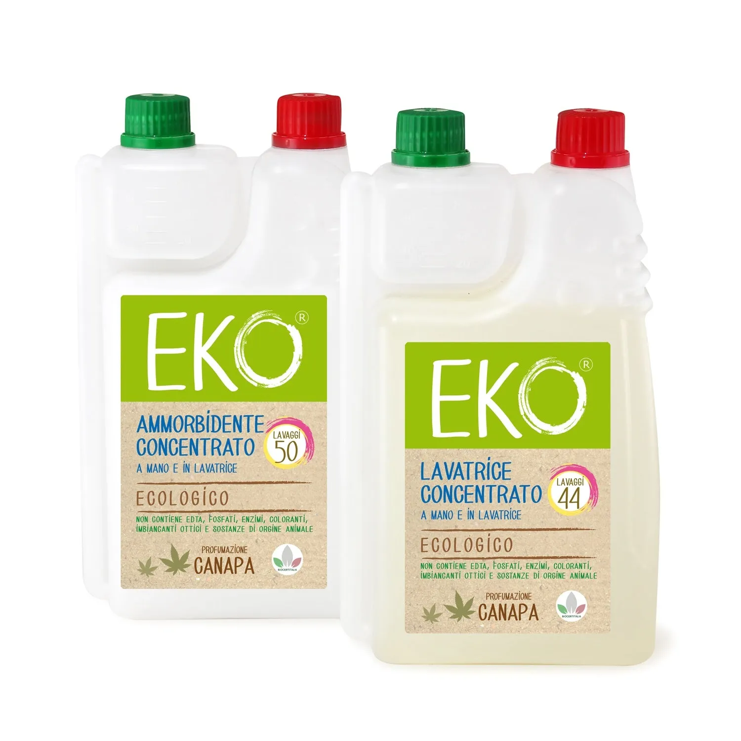 Tuto Chimica Eko Kit 2 Mini kit bucato Lavanda 2x1100ml 44 lavaggi