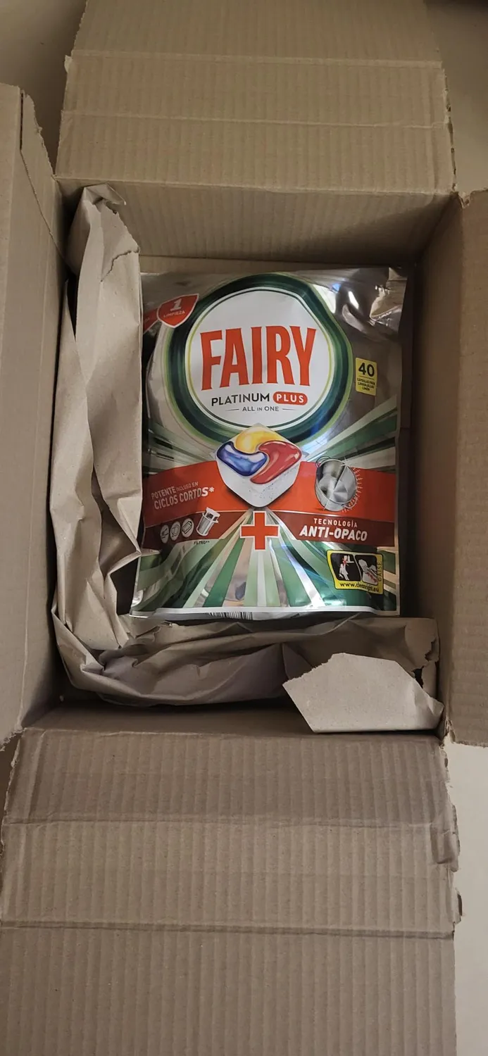 Fairy Platinum Plus pastiglie lavastoviglie 40 caps limone