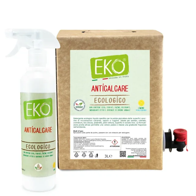Tuto Chimica Eko Anticalcare Kit 3L+500ml Limone Eco