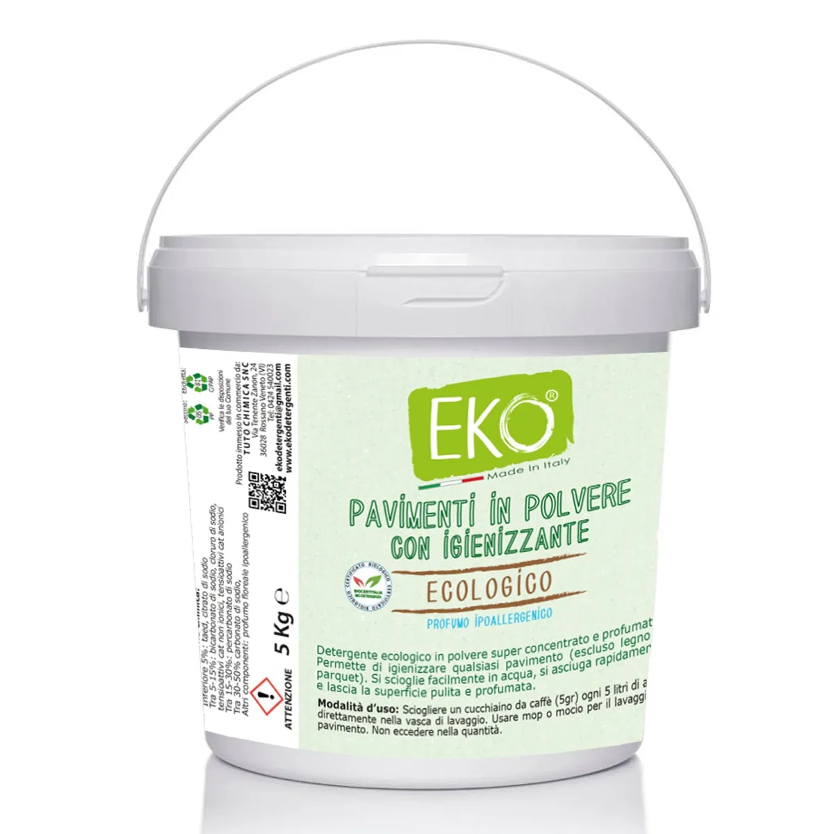 Tuto Chimica Eko Pavimenti polvere 200 g igienizzante