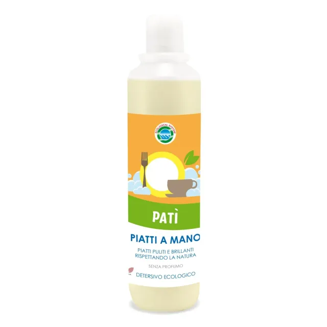 Tuto Chimica Patì detersivo piatti ecologico 500ml senza profumo