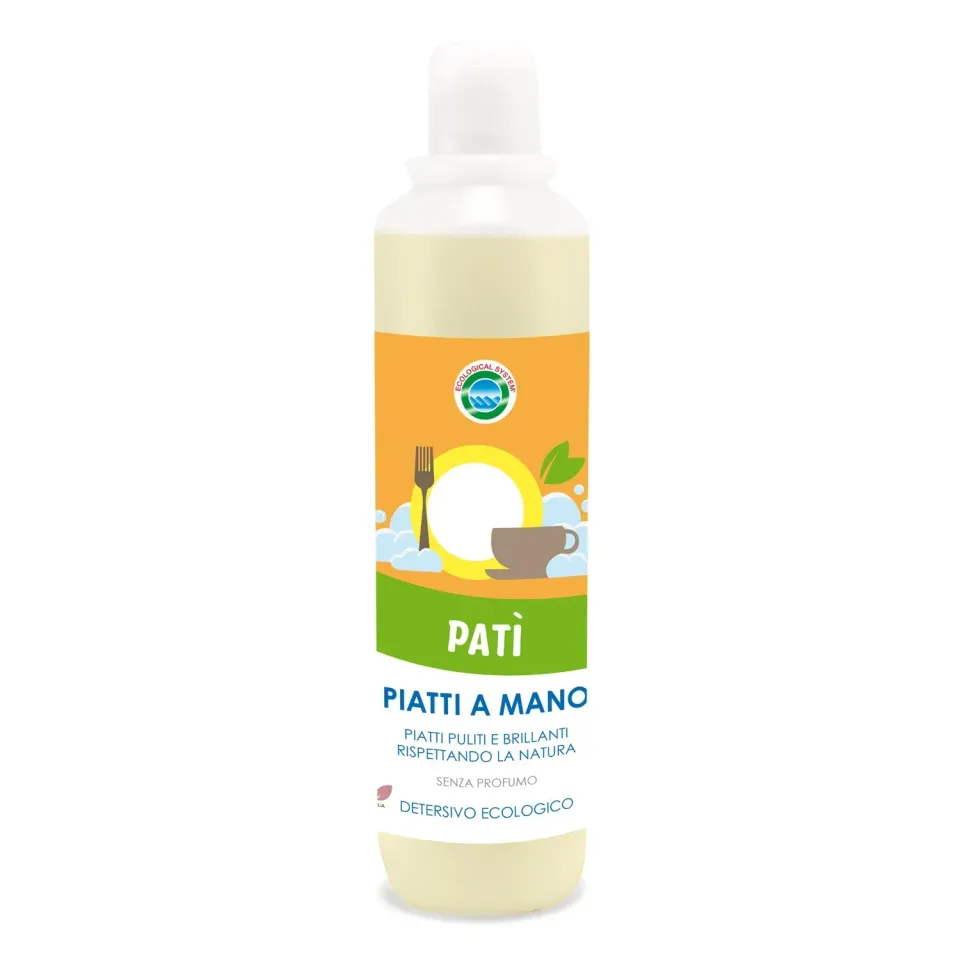 Tuto Chimica Patì detersivo piatti ecologico 500ml senza profumo