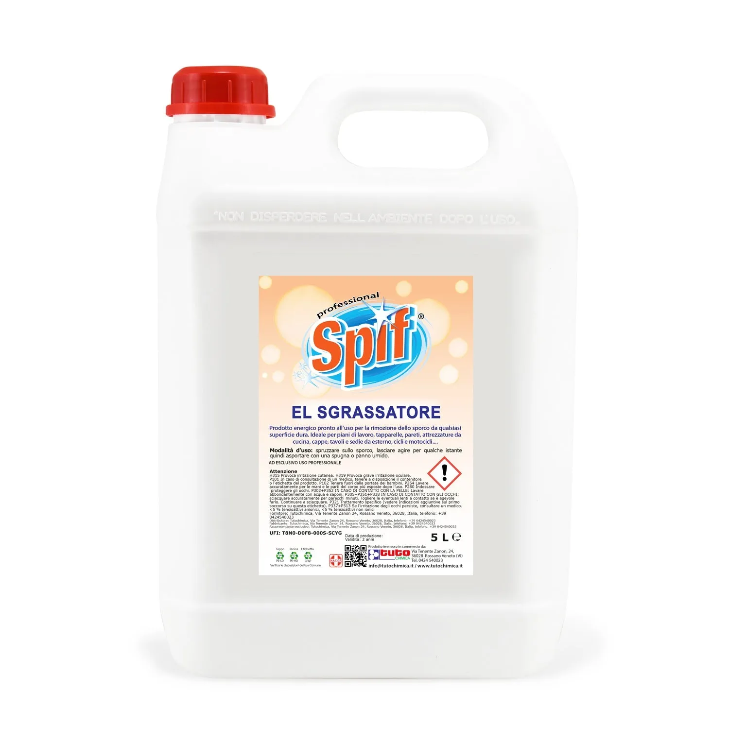 Spif El sgrassatore spray universale 500ml energico