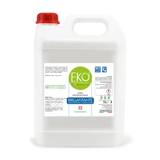 Tuto Chimica Eko Professional brillantante ecologico 5 L HACCP