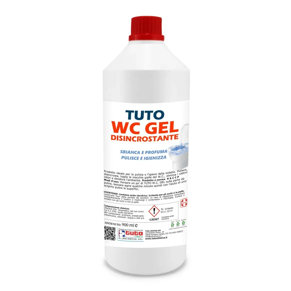 Tuto Wc gel disincrostante wc 900 ml calcare