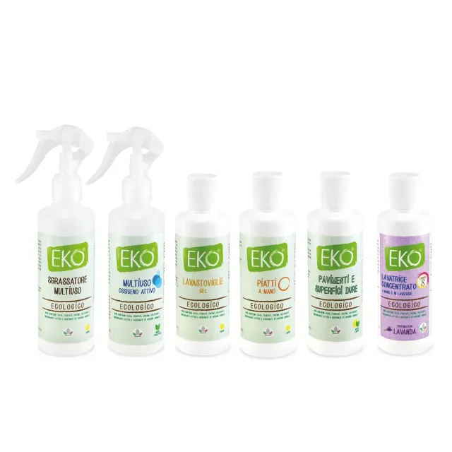 Tuto Chimica Eko Casa kit prova 5 detersivi 220 ml