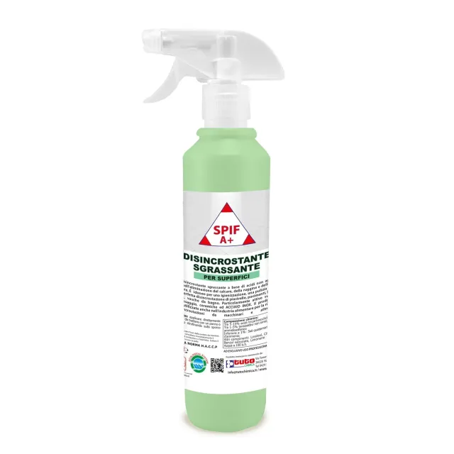 Tuto Chimica Spif A+ disincrostante anticalcare 500ml professionale