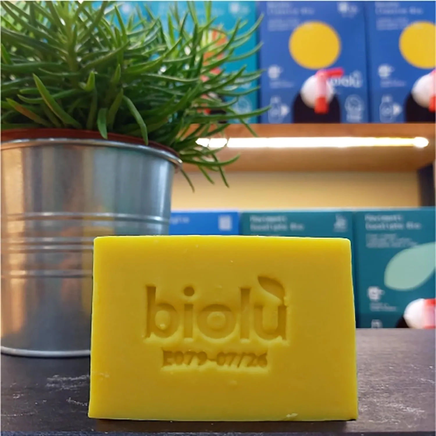 Biolù Sapone Solido Limone 140g Universale Vegetale